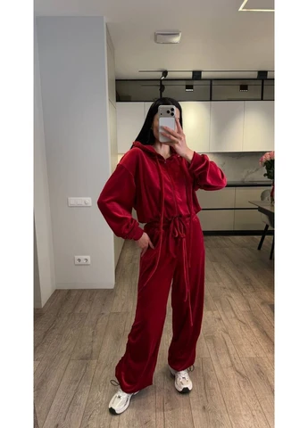 Женский плюшевый велюровый костюм No Brand С1525-1300/1 (382605470)
