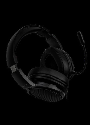 Наушники Hellraizer, Black, 3.5 мм, микрофон, динамики 50 мм, 20 Ом, 92 дБ, 1 м+1.2 м (HTA812) Hator (314778023)