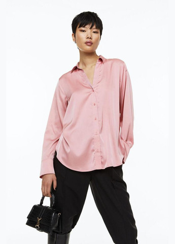 Світло-рожева блуза демісезон,блідо-рожевий, H&M