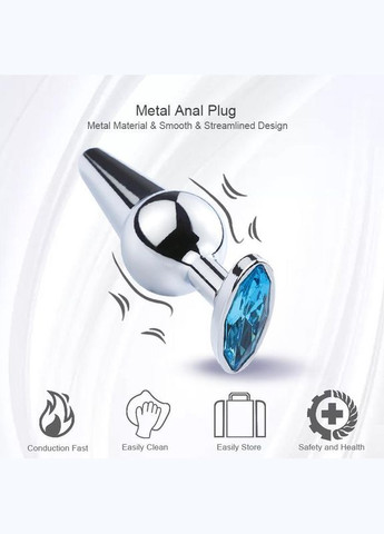 Анальна пробка Monstro метал by ToyFa (313100050)