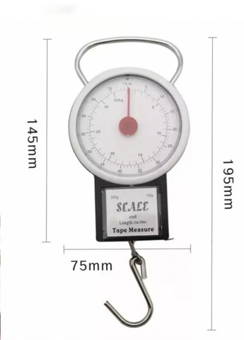 Весы механические на 32 кг кантер с крючком и рулеткой 1м. Digital (348432259)
