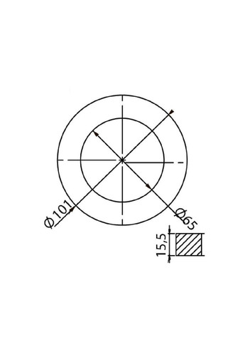 Арматура наповнювальна зливна, з тягою до верху Абу-00 Полімердеталь (365292107)