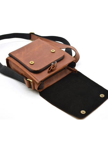 Чоловіча шкіряна сумка через плече 26х22х6 см TARWA (315869243)