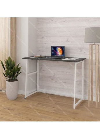 Стіл лофт письмовий, робочий, компютерний D-038 Бетон + Білий No Brand (371910143)