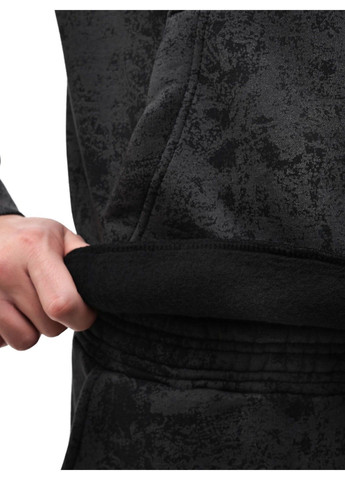 Темно-серый зимний костюм спортивный мужской No Brand