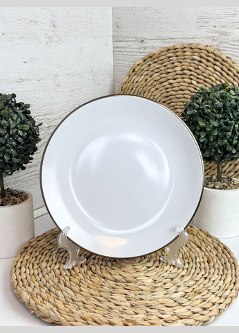 Столовый сервиз 12 Gasto Golden rim white IN0012GAS Intrendo (335078449)