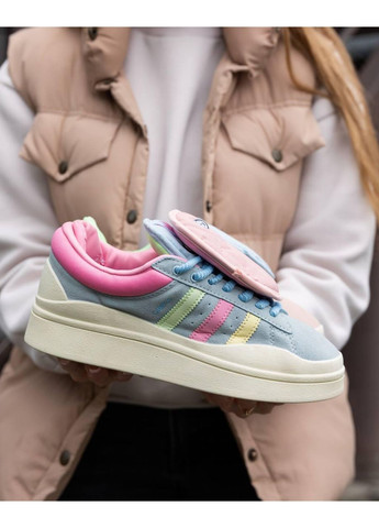 КРОСІВКИ ЖІНОЧІ ADIDAS CAMPUS X BAD BUNNY MOON PINK АДІДАС КАМПУС No Brand рожеві демісезони (367176644)