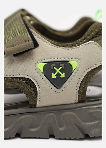 Босоніжки для хлопчика колір хакі ЦБ-00266922 Yuki (329144549)