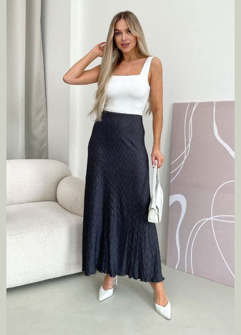 😍Спідниця-плісе довжиною міді. Модель із вузьким поясом No Brand (341193397)