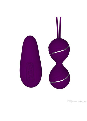 Шарики кегеля вагинальные с вибрацией и дистанционным управлением Vibro Balls + Пульт с вибрацией Lovetoy (303891391)
