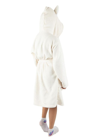 Теплый халат для девочки Labubu детский подростковый с капюшоном Україна (372477426)