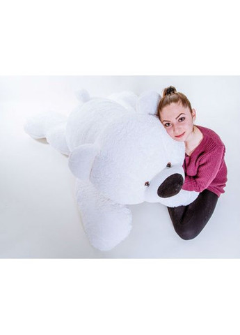 Мягкая игрушка медведь лежачий Умка 100 см белый Alina (288046261)