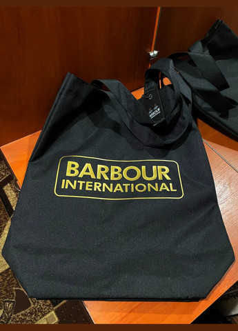 Сумка на плече шопер Barbour International Apex Shopper Black (311199675)