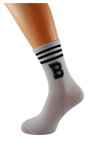 Чорні шкарпетки з високою резинкою демісезонні преміум тм ST LINE малюнки (324262181)