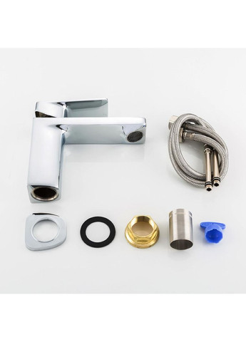 Змішувач для умивальника F1046, хром Frap (373267001)