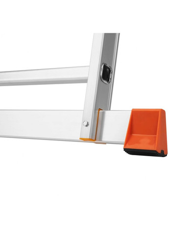 Алюмінієва драбина Expert (3х12 сходинок) універсальна 3-секційна (24181) BLUETOOLS (303633445)