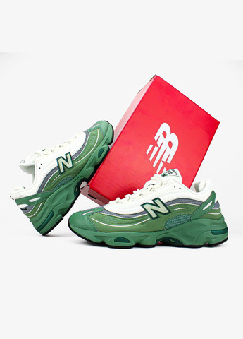 Зеленые всесезонные кроссовки мужские new balance 1000 green gray | нью беланс 1000 зеленые серые No Brand