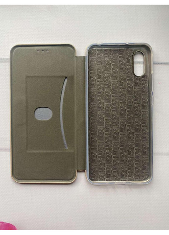 Чохол-книжка золотий з малюнком на Xiaomi Redmi 9A Бантики (принт 404) Creative (365435487)