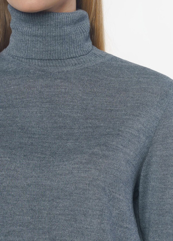Серый зимний свитер женский серый Arber Roll-neck WD WTR-147
