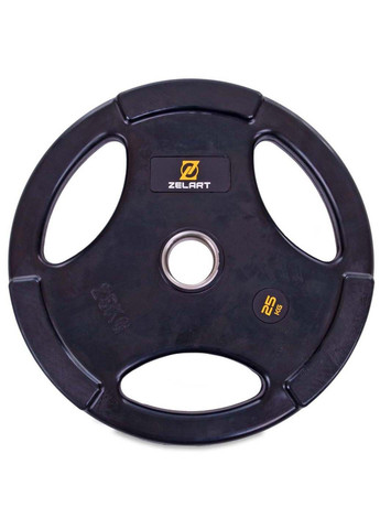 Блины диски обрезиненные TA-2673 25 кг Zelart (286043438)