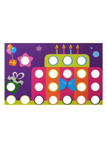 Детская мозаика с крупными деталями 669, 9 картинок Bambi (308862007)