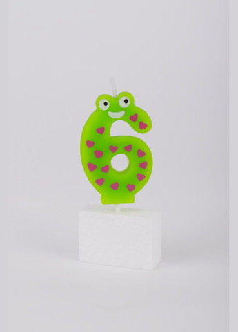 Свічка - цифра Maxi 6 MX622053-6 (123456789145) shop (123456789145) No Brand (362976621)