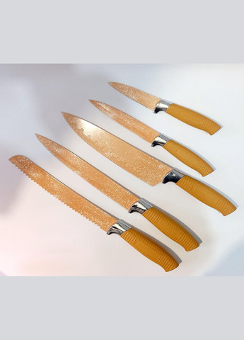 Набор кухонных ножей RL Коричневые 5MSTW Royalty Line (301350935)