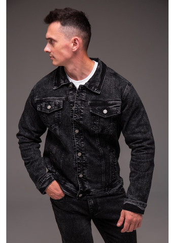 Черная демисезонная ветровка No Brand