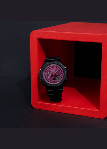 Мужские часы GShock GMA-S2100RB-1A Casio (276394108)