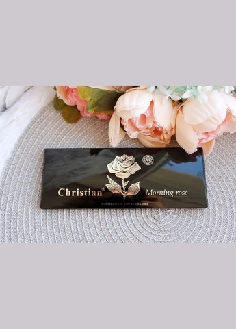 Палетка теней для век Morning rose № 10 Christian (302672905)