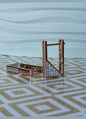 Сережки тренд xuping медичний сплав позолота медичне золото Xuping Jewelry (336190190)