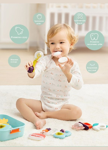 Набор погремушки-грызунцев, 8 шт. () Beiens YZ41 (331790950)