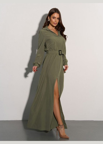 Оливковое (хаки) платье Fashion