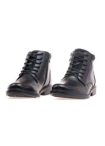 Черные ботинки комфорт мужские 2405071 Wojas