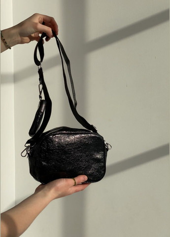 Женская сумка 9137 кросс-боди через плечо черная No Brand (292631142)