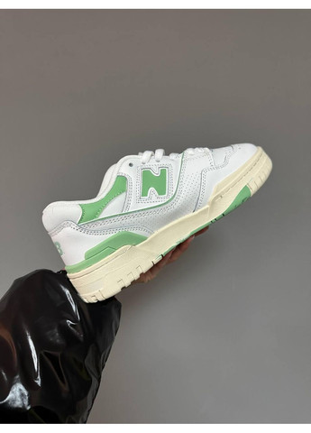 КРОСІВКИ ЖІНОЧІ NEW BALANCE 550 WHITE GREEN V2 НЬЮ БЕЛАНС 550 No Brand сірі демісезони (367168954)