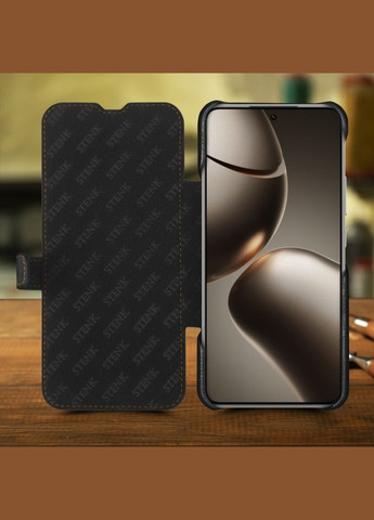 Чехол книжка Premium для Xiaomi 14T Pro Чёрный (77922) Stenk (305665403)