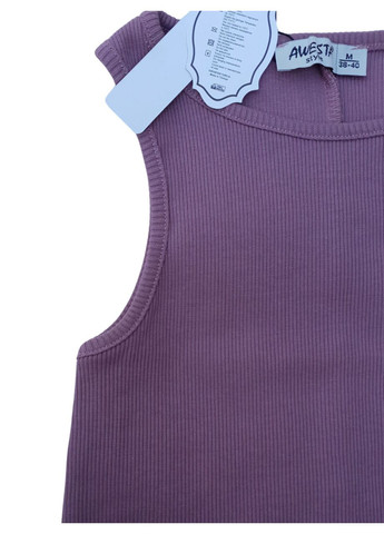 Топ Женский Хлопок Пудровый JUGO рубчик - (294945092)