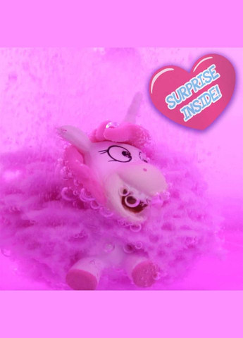 Ароматна бомбочка для ванни Милі одноріжки 18378 з іграшкою Inkee (311224040)