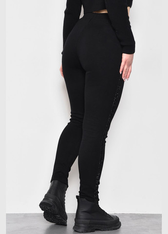 Лосини жіночі напівбатальні чорного кольору Let's Shop (278050255)