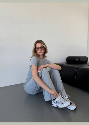 Женский костюм двойка футболка + брюки MonCher (338186135)