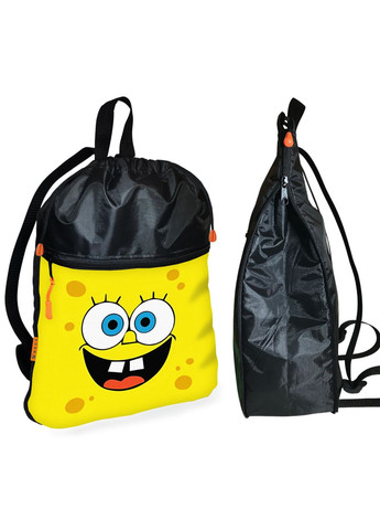 Шкільний рюкзак дитячий Губка Боб + Сумка для взуття спортивної форми рюкзак-мішок для хлопчика (1901) No Brand (328200544)