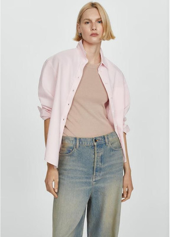 Джинси wide leg loose широкі вайд лег лузи вінтажні ефект грязних потертості прямі рівні Mango - (370796414)