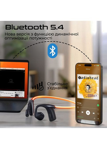 Гарнітура RippleGlow Black (rippleglow.black) Promate (323130614)