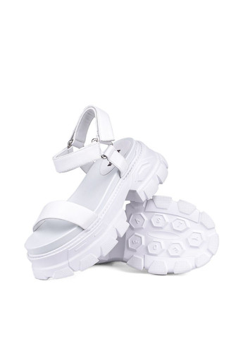 Жіночі Сандалі 1801-1 Білий Шкіра MIRATON (300149177)