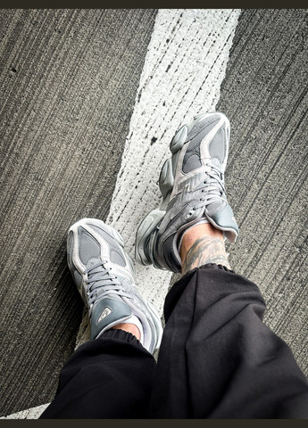 Кросівки жіночі і чоловічі New Balance 9060 shadow grey concrete silver | Нью Беланс 9060 сірі No Brand сірі всесезони (311314459)