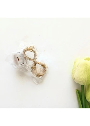 Світлодіодна гірлянда "Роса" 1,9 м, LED, 3 режими кольорове світло No Brand (392479496)