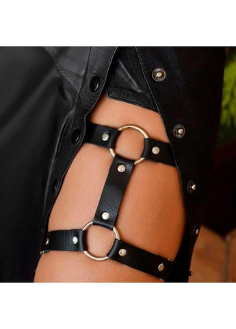 Гартер на одну ногу - Коричневый - Садо-мазо No Brand (367165961)