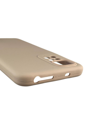 Чехол для Redmi Note 11 4G силиконовый с микрофиброй нескользящий на сяоми редми нот 11 4г пудровый Xiaomi (366387633)