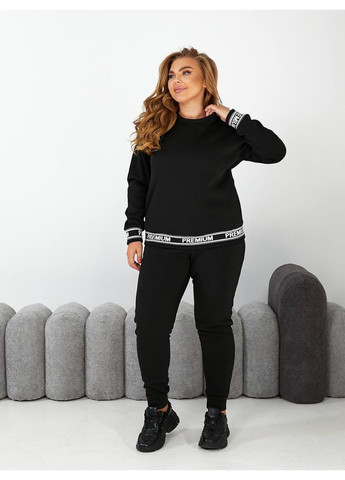 Жіночий прогулянковий костюм двійка колір шоколад New Trend (304646858)